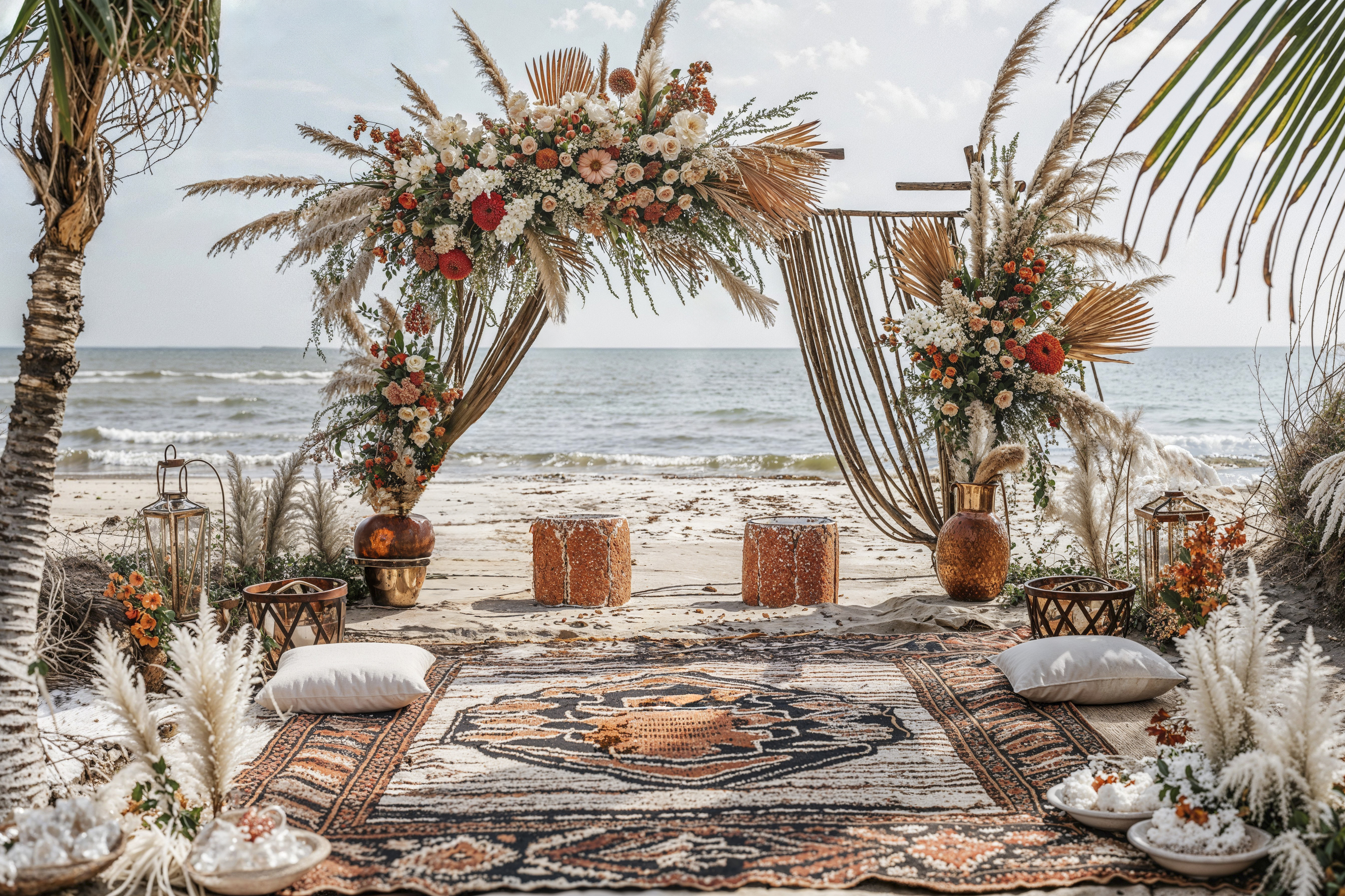 Destination wedding catering by The Indian Harbor in Fort Lauderdale